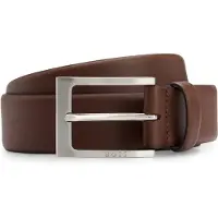 BOSS Riem 'Barnabie' kastanjebruin