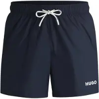 HUGO Zwemshorts 'Haiti' navy / wit