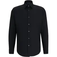 BOSS Regular Fit Overhemd ML6 (vanaf 68 CM) zwart