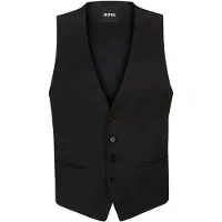 BOSS Gilet 'Huge' zwart