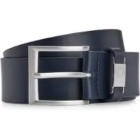 BOSS Riem 'Connio' donkerblauw / zilver