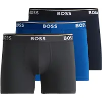 BOSS Set van drie boxershorts van stretchkatoen Maat XS