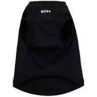 BOSS Honden T-shirt van gemerceriseerde katoen met contrasterend logo