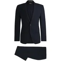 BOSS Tweedelig slim-fit pak van stretchwol Maat 26