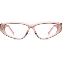HUGO Optisch montuur van roze acetaat met 3D-monogram
