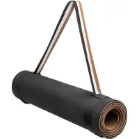 BOSS Yogamat met kenmerkend gestreepte band
