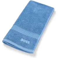 BOSS Katoenen handdoek met logostiksel Maat ONESI