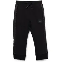 BOSS Trainingsbroek voor kinderen van een katoenmix met monograminzetten