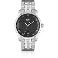 BOSS Analoog horloge zwart / zilver