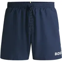 BOSS Zwemshorts 'Starfish' marine / wit