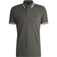 BOSS Paddy 10241663 Green Korte Mouw Poloshirt