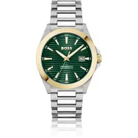 BOSS Analoog horloge 'STRIKE' goud / zwart / zilver