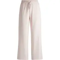 BOSS Straight leg sweatpants met tunnelkoord
