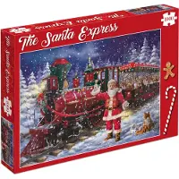 Plenty Gifts Kerstpuzzel the santa express 1000 st. Spellen