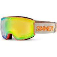 Sinner Skibril Boreas Matte Orange Neon Double Orng Sintrast + Dbl Blue Sintrast Toric