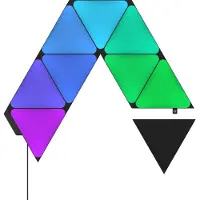 Nanoleaf Shapes Ultra Black Triangles | 3 stuks | Uitbreiding