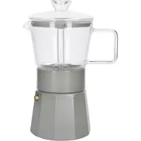 La Cafetière Espresso Maker, 6 Cups, 0.29 L, RVS, Glas, Latte - | Verona