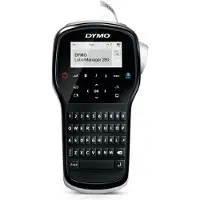 Dymo LabelManager 280 QWERTY UK Stekker, Etiketteringsapparaat, Zwart, Zilver