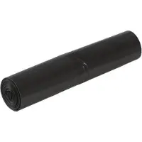 Viking Vuilniszakken 110 l Zwart PE (polyethyleen) 43 micron 200 Stuks