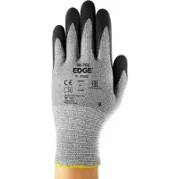 Ansell Snijbestendig EDGE 48-702 Werkhandschoenen Nitril Zwart Maat 10 12 Paar