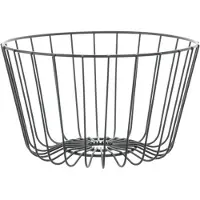 C&T Fruitmand Zwart D24xh14,5cm