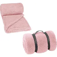 Noname Fleece Deken Pink 280gr 130x160cm