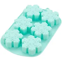 Wilton Siliconen Mal Kerst - DIY Bakvorm - Sneeuwvlok