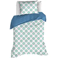 De Witte Lietaer Dekbedovertrek Holly Dragon Fly Percal-140 x 200 / 220 cm | 1-Persoons
