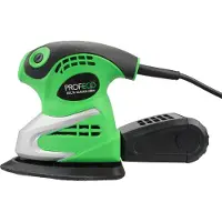 Profeco handpalmschuurmachine 200W - Deltaschuurmachine - incl. Stofafzuiging en 6 schuurpads