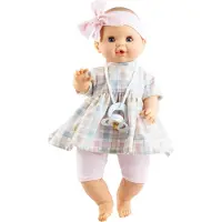Paola Reina Pop Sonia (geblokt) zonder mechanisme (36cm)