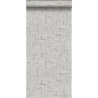 Origin Wallcoverings behang bakstenen lichtgrijs - 347570 - 53 cm x 10,05 m