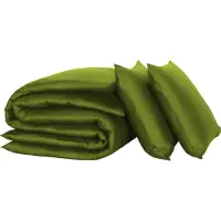 De Witte Lietaer Dekbedovertrek Olivia Cactus Satijn-200 x 200 / 220 cm | 2-Persoons