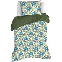 De Witte Lietaer Dekbedovertrek Bellflower Eden Percal-140 x 200 / 220 cm | 1-Persoons