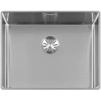 Lorreine 50SL1016 Slim spoelbak 50x40cm vlakinbouw RVS