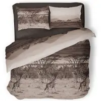 Eleganzzz Dekbedovertrek Denier Davon - zand 240x200/220cm