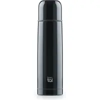 Blumtal Thermosfles - Lekvrije thermosfles met drinkbeker voor onderweg - Isolerende Thermoskan - Roestvrij staal - 350ml - Zwart