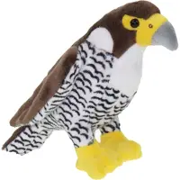 Cornelissen Pluche knuffel Slechtvalk - roofvogel - 18 cm - knuffels