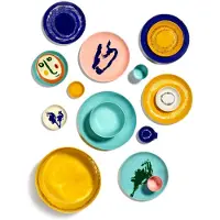 Serax Schotel S Feast Pink Pepper Blue 11,5 cm