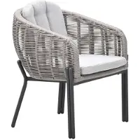 Garden Impressions Zaragosa Dining Tuinstoel Carbon Black/Valley Sand