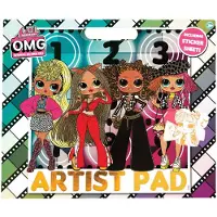 L.O.L. Surprise! Lol Suprise! Artist Pad Kleurboek Inclusief Een Blad Vol Stickers - 3+