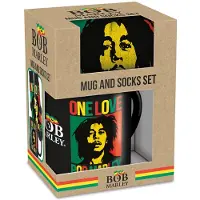 Pyramid Bob Marley - "One Love" Gift Set met Mok 315ml en Paar Sokken EU 41-45