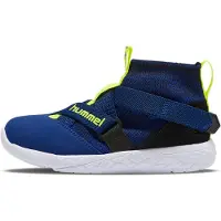 Hummel Sneakers 'Terrafly' donkerblauw / neongroen