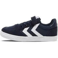 Hummel Sneakers 'Slimmer Stadil' navy / wit