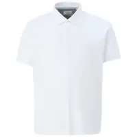 s.Oliver regular fit polo Plus Size wit male | Maat: 2XL