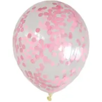 PartyPro Roze Confetti Ballonnen (10 stuks / 46 CM)