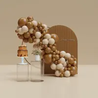PartyPro Ballonnenboog (Brown-Vanilla)