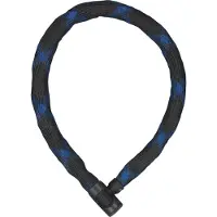 ABUS Fietsslot Kettingslot - IVERA Chain 7210 - Security level 8 - zwart - 110 cm - Geschikt voor elektrische fietsen en stadsfietsen