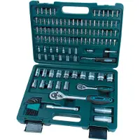 BRÜDER MANNESMANN M98415 Dopsleutelset Metrisch 1/4 (6,3 mm), 1/2 (12,5 mm) 115-delig