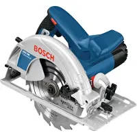 Bosch Cirkelzaagmachine GKS 190 (Afzuigadapter, HM-zaagblad 190 mm Ø, inbusstiftsleutel SW 5, parallelgeleider)