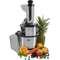 Steba E400 - Slowjuicer - 1000 ml - 400 Watt - groente & fruit - BPA vrij - RVS